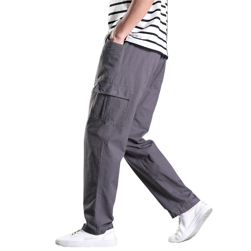 baggy cargo trousers mens