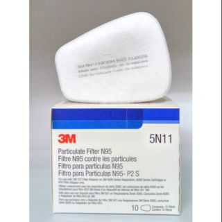 (10 keping) 3M 5N11 cn N95 Refill Cotton filter Particulate Respirator
