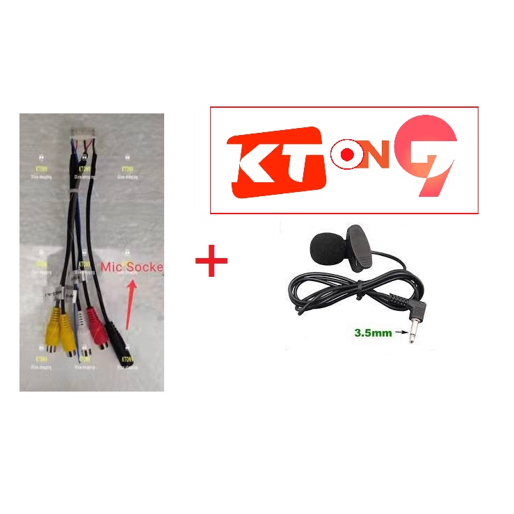 CAR EXTERNAL BLUETOOTH MIC ( MICROPHONE ) FOR CAR ANDROID PLAYER & DVD