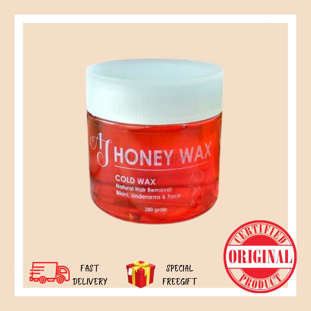 MINI AJ HONEY WAX NATURAL WAX HAIR REMOVER [NEW PACKAGING!] Shopee