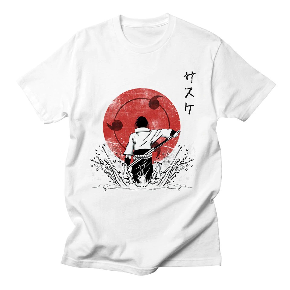 Naruto Uchiha Sasuke and Itachimachi T-shirt1 | Shopee ...