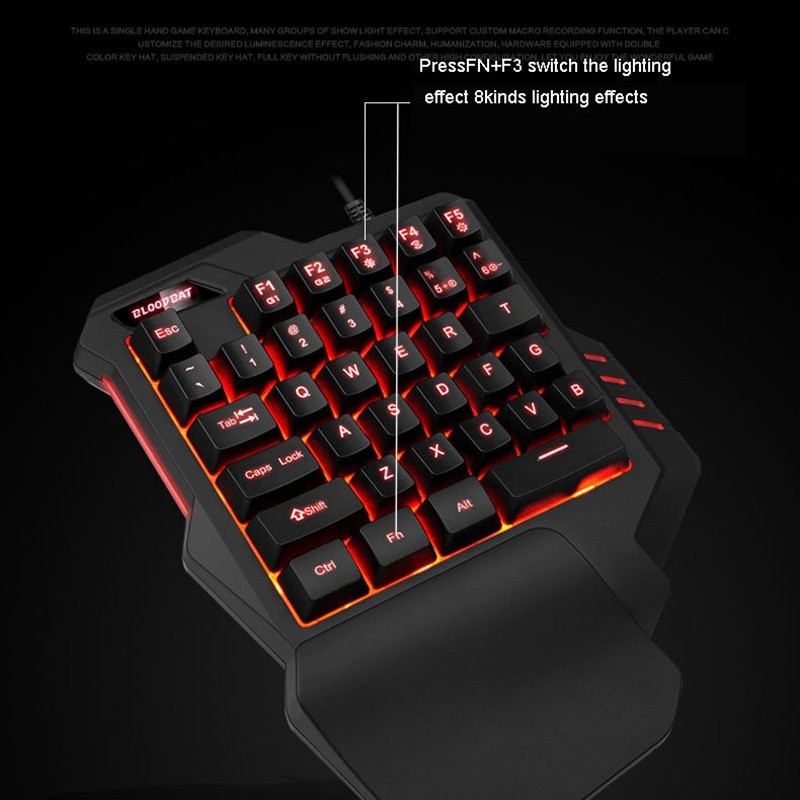 G92 One-Handed Keyboard/Programmable Keyboard/Mini Keyboard/Gaming ...