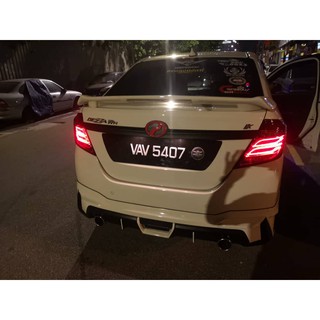 Perodua Bezza tail lamp mercedes design with running light 