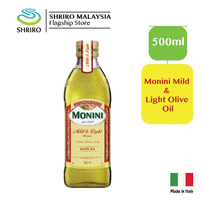 MONINI Mild & Light Olive Oil (500ml) Shopee Malaysia