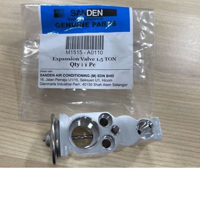 Expansion Valve SANDEN SYSTEM AXIA VIVA,Proton saga blm persona gen2