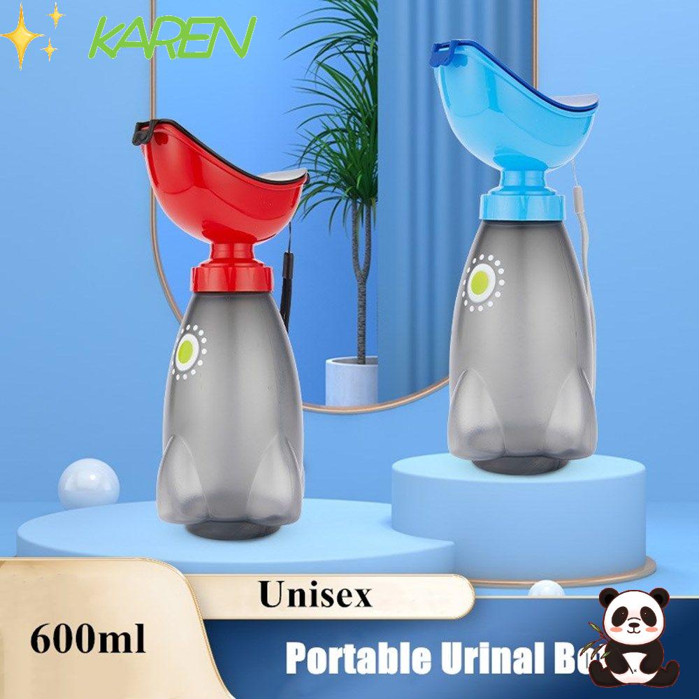 KAREN 600ML Adults Kids Portable Urinal Bottle Toilet Aid Bottle Travel