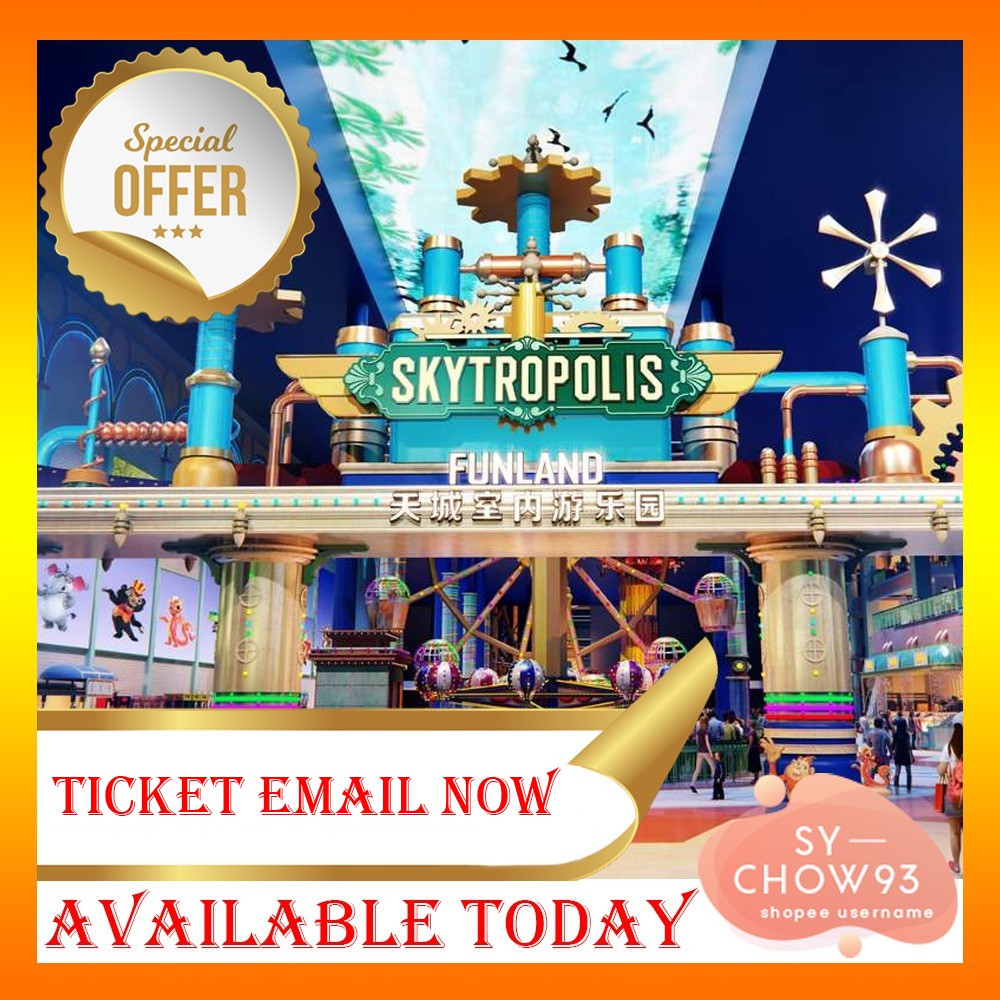 (BUY 2 OFF RM7) Skytropolis Indoor Theme Park Pass in ...