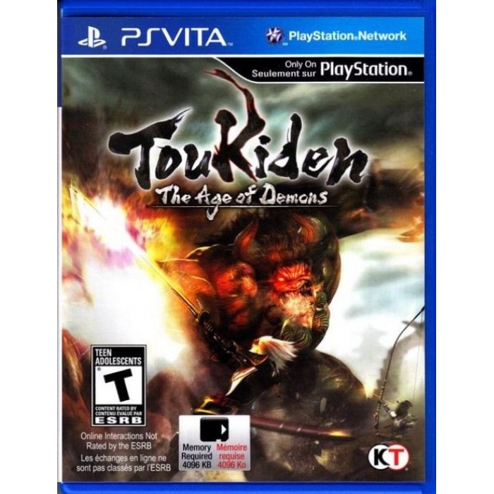 Ps Vita Toukiden The Age Of Demons Used Shopee Malaysia