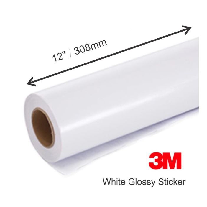3m white sticker