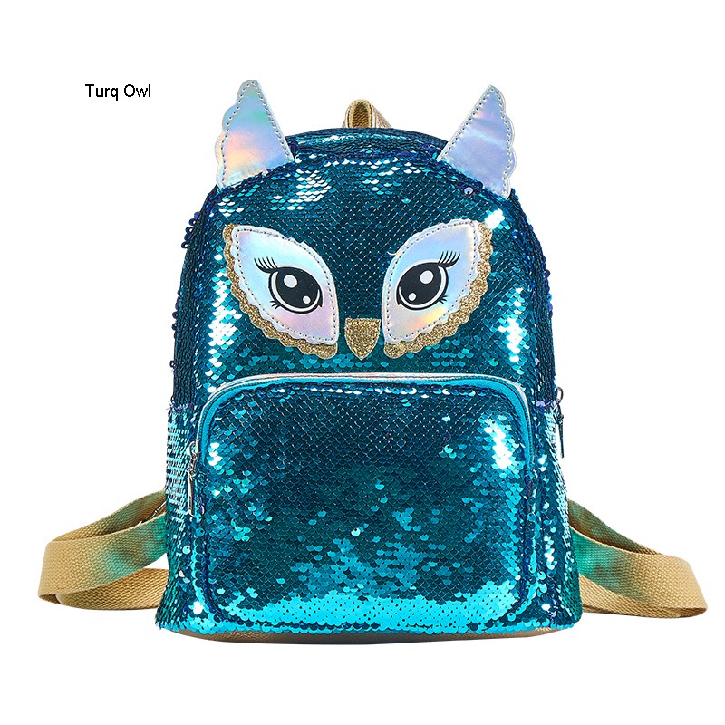 sequin school bag