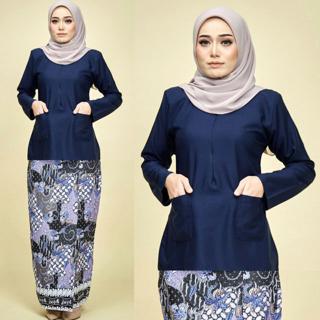 Kurung Moden Design Baju Kain Batik Viral