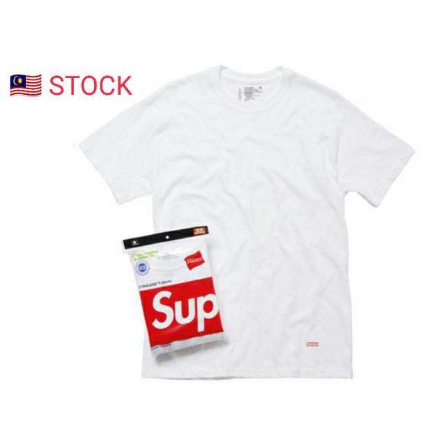 supreme x hanes shirt