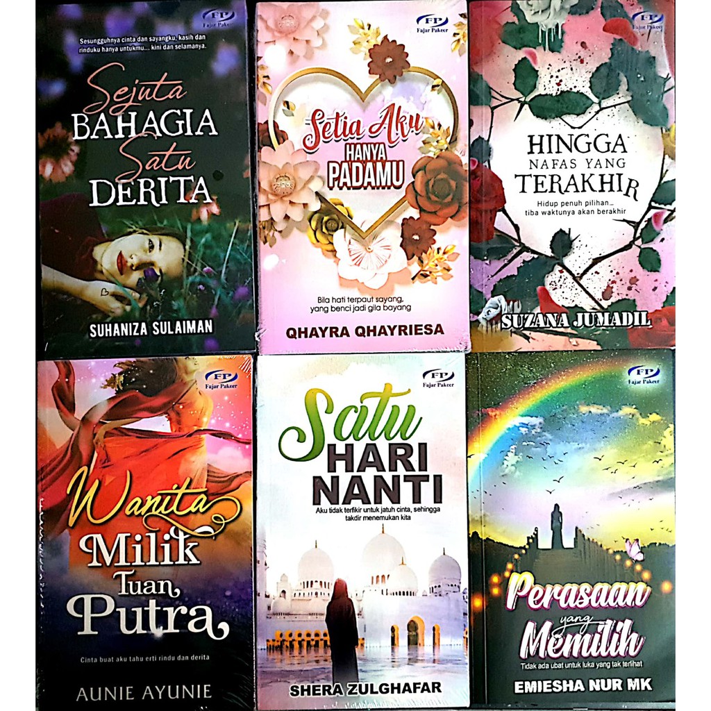 Novel Bahasa Melayu Fajar Pakeer Shopee Malaysia