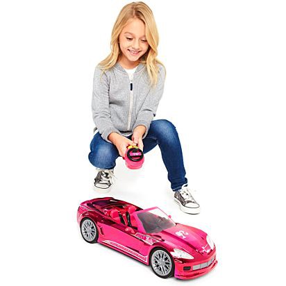 nikko barbie remote control car