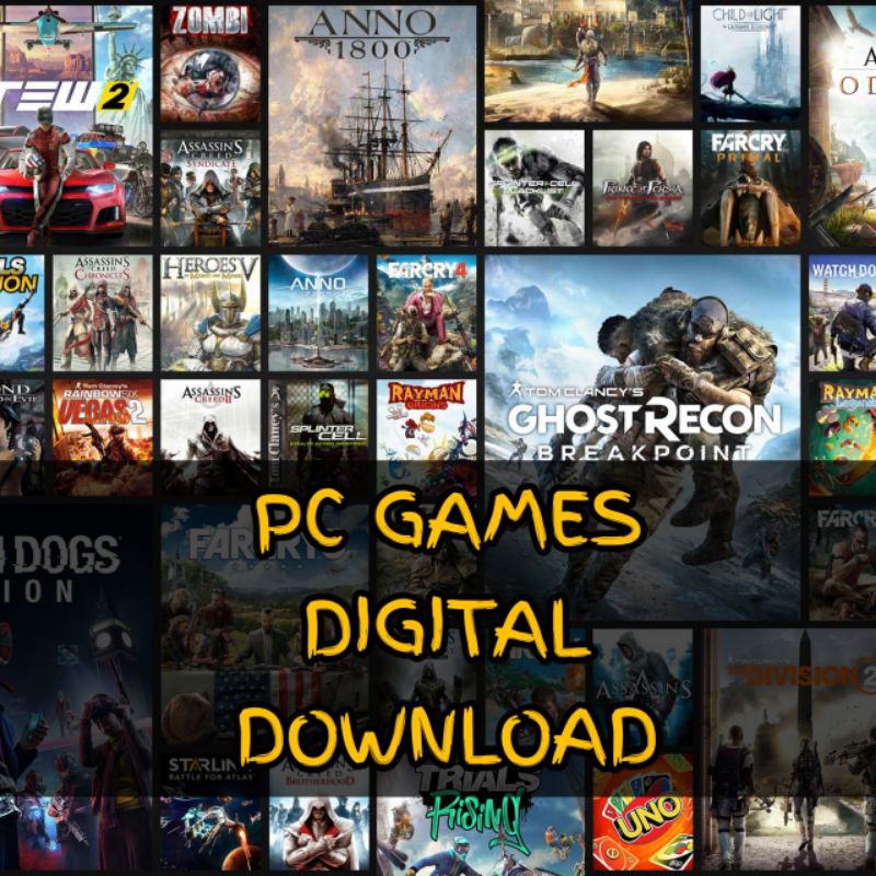 PC Games Digital Download Shopee Malaysia
