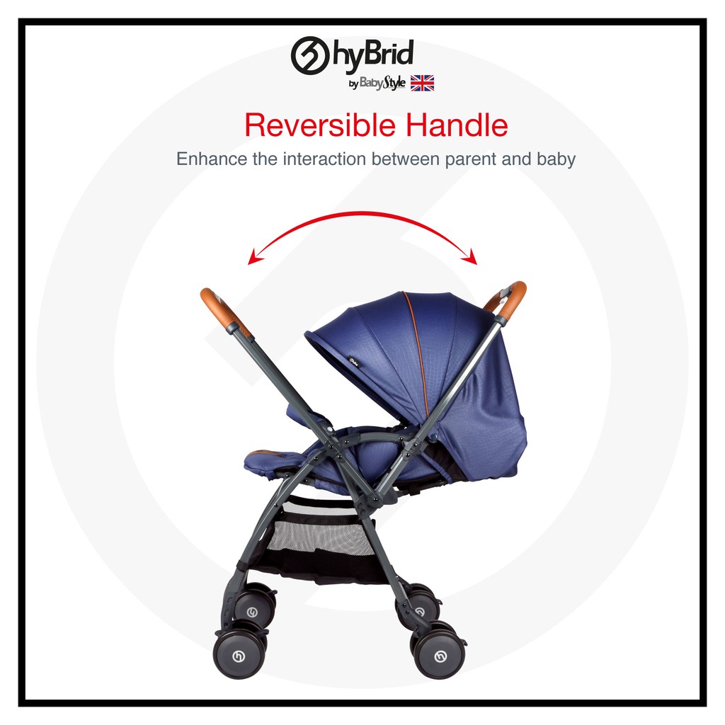 babystyle hybrid swivel stroller