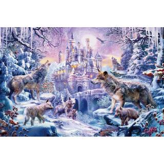 2000 Pieces Wooden Puzzles for Adults-Wolf-Art Leisure Game Fun Toy Suitable Family Friends Decorative Paintings