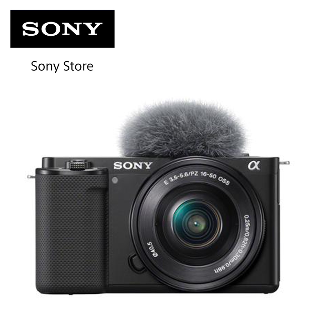 Sony InterchangeableLens Digital Camera ZVE10 with Power Zoom Lens