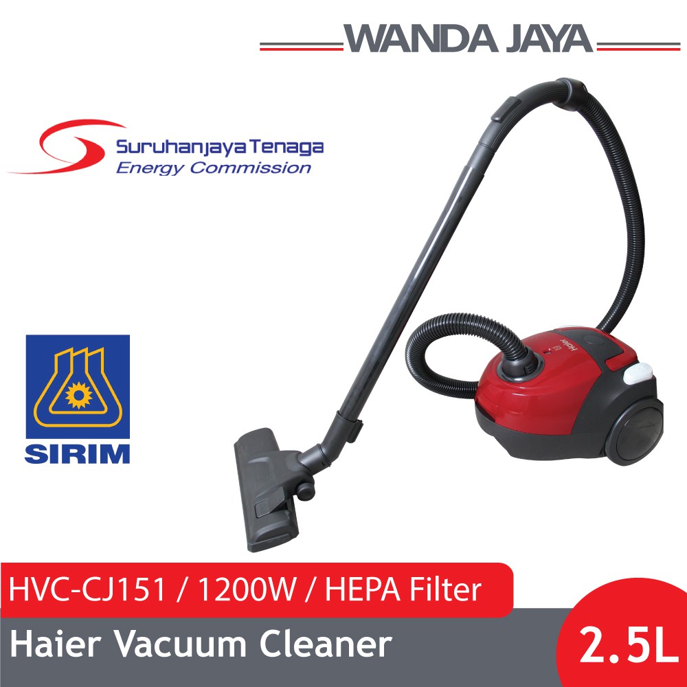 bescherming Anders Centraliseren Haier Vacuum Cleaner 2.5L (HVC-CJ151) | Shopee Malaysia