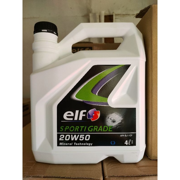 ELF Sporti Grade 20W50 4L Engine Oil Shopee Malaysia