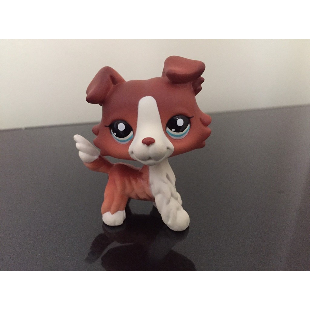 Littlest Pet Shop Lps Rare Chien Chat Europeen Colley Teckel Dog Cat 3pcs Set Petshop Jouets Et Jeux