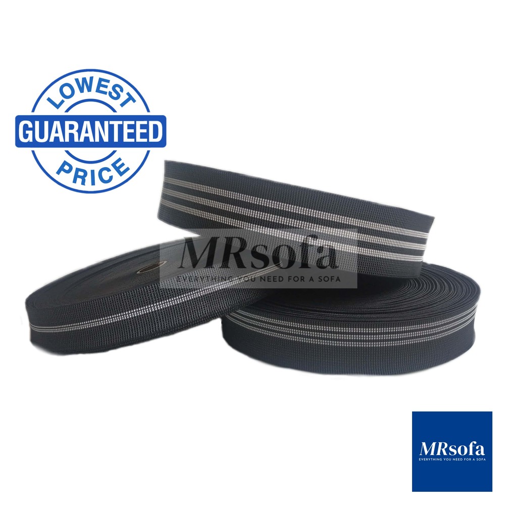 UPHOLDSTERY ELASTIC WEBBING TAPE/SOFA ELASTIC BELT/ELASTIC TAPE/TALI GETAH ELASTIK SOFA/HOME DIY