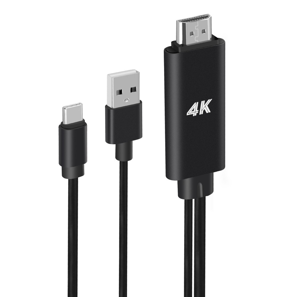 TV//HDTV Video Cable USB 3.1 Type C Phone to HDMI For Samsung Galaxy Macbook UK