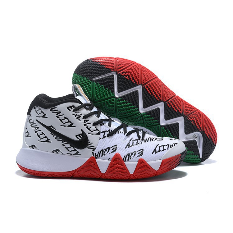 nike kyrie 4 black and red
