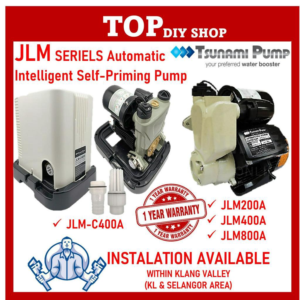 Tsunami Water Pump Automatic JLM200A JLM400A JLM800A JLM-C400A Water Pump Home Pam Air Automatic Tsunami Water Pump 1HP