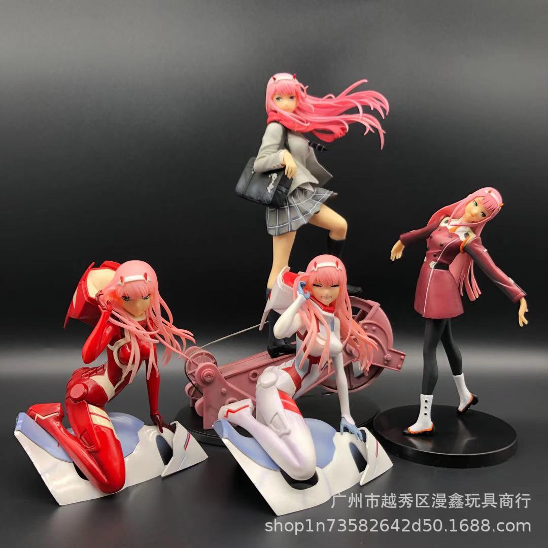 Premium Edition Figure Darling In The Franxx National Team 02 Zero Two Uniform School Uniform Figures Shopee Malaysia