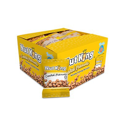 36 Packs Cap Tangan Nut King Coated Peanut 12g Each Halal Local Ready Stocks Shopee Malaysia