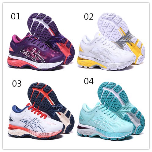 women's colorful asics running shoes