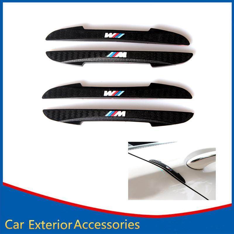4pcs/set car-styling car door side edge sticker rubber protector automobile anticollision strip fit for BMW M sports M5 e46 e36 f10 e90 f30 f20 e39 x3 x1 x5 e53 E60 E90 E30 E34 F15 F30