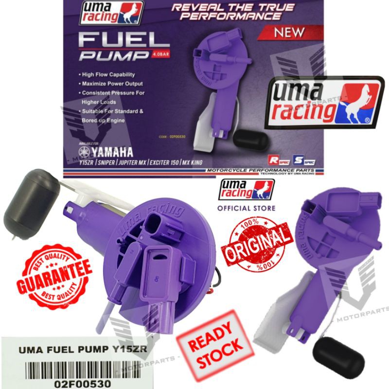 Y15ZR/Y15 V1/V2/Exciter150 Uma Racing Fuel Pump 100 Original Racing