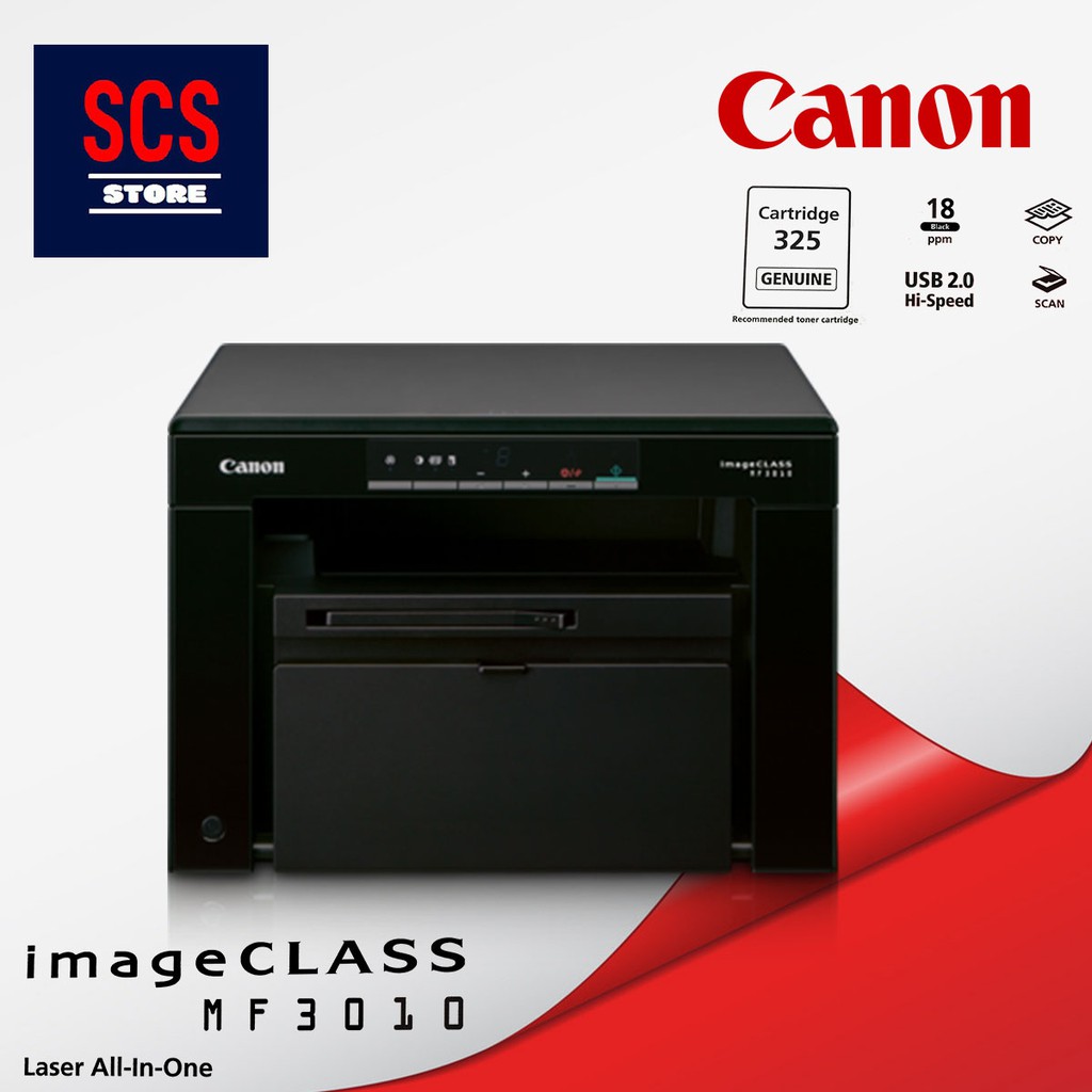 Canon Mf3010 Imageclass All In One Monochrome Laser Printer Home Office Use Printer Print Scan Copy Shopee Malaysia