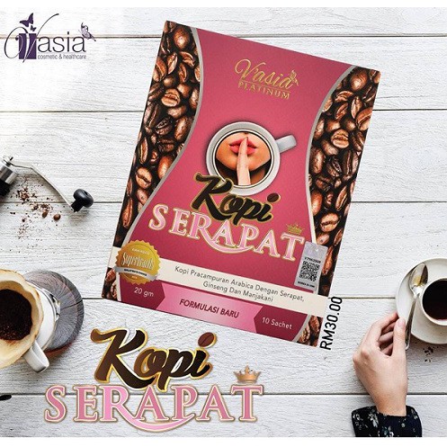 Kopi Serapat Vasia Manjakani Serapat Kacip Fatimah