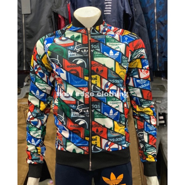 READY STOCK ] Men Adidas Originals AOP Track Top Jacket | Shopee Malaysia