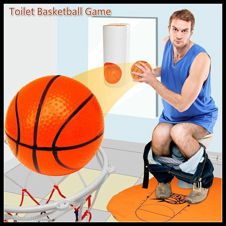 toilet basketball