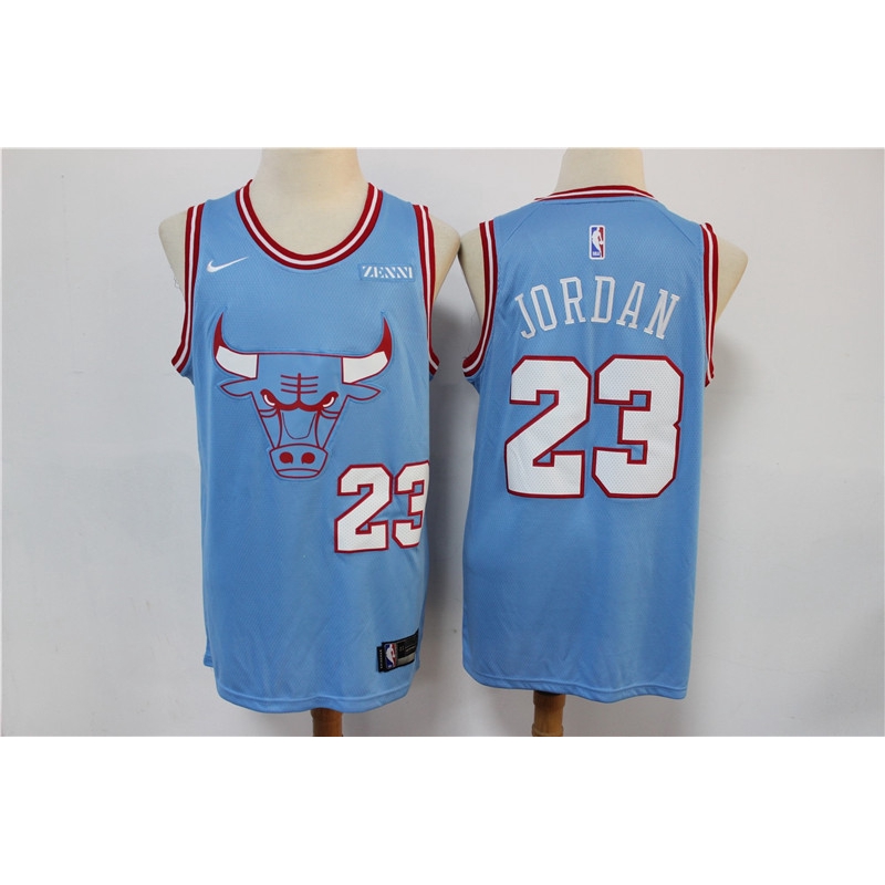 blue chicago bulls jersey