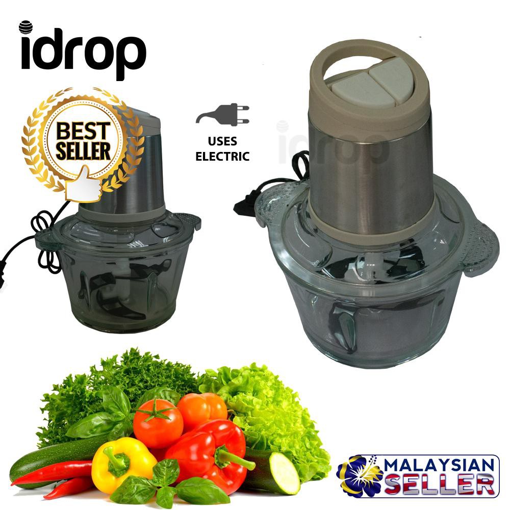 Idrop Kitchen Expert Electric Vegetable Food Grinder Blender Blending Machine Shopee Malaysia