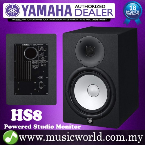 yamaha hs8 warranty