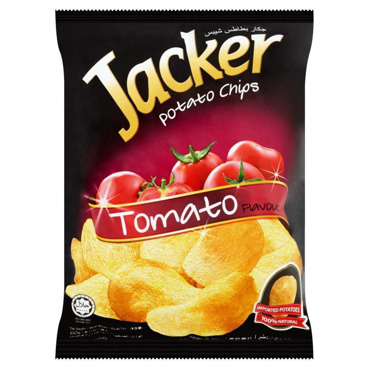 JACKER POTATO CHIPS TOMATO 60G Shopee Malaysia