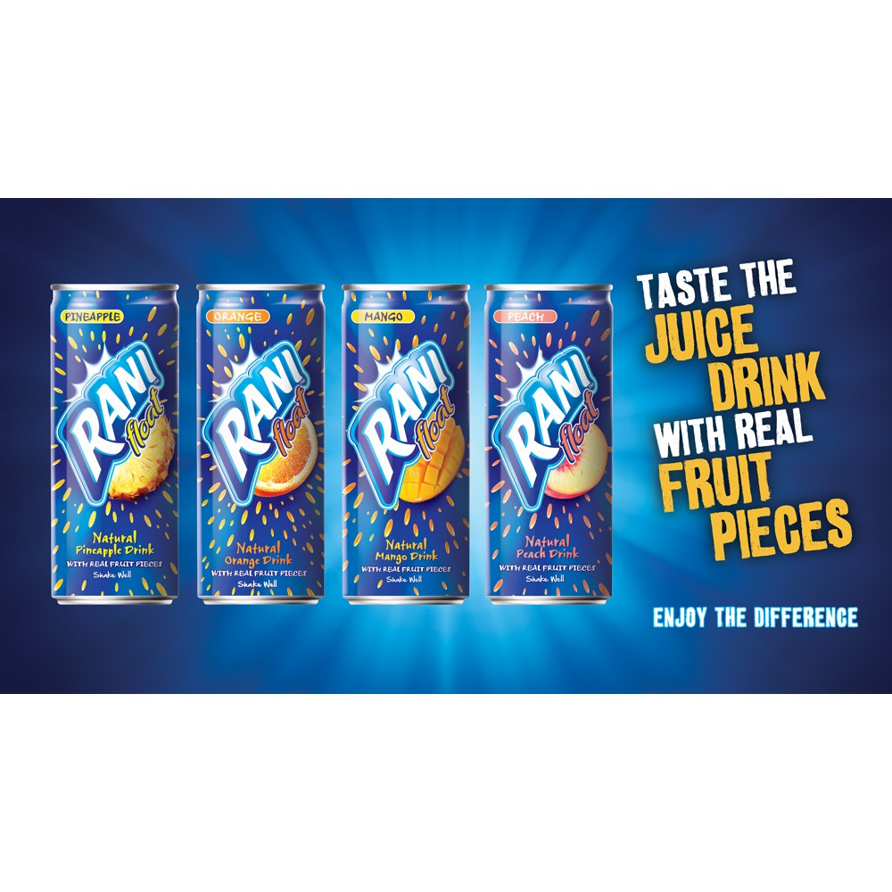 Rani Float Fruit Drink 240ml ( 4 Flavours ) Shopee Malaysia