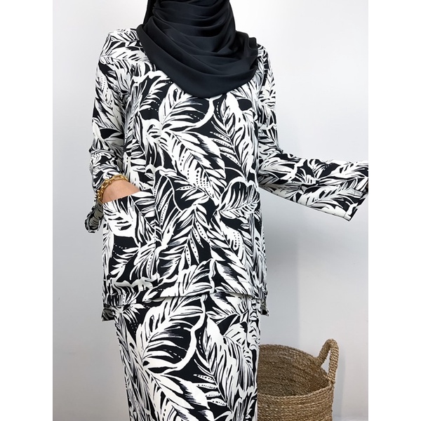 Kuntum 6.0 Black Floral