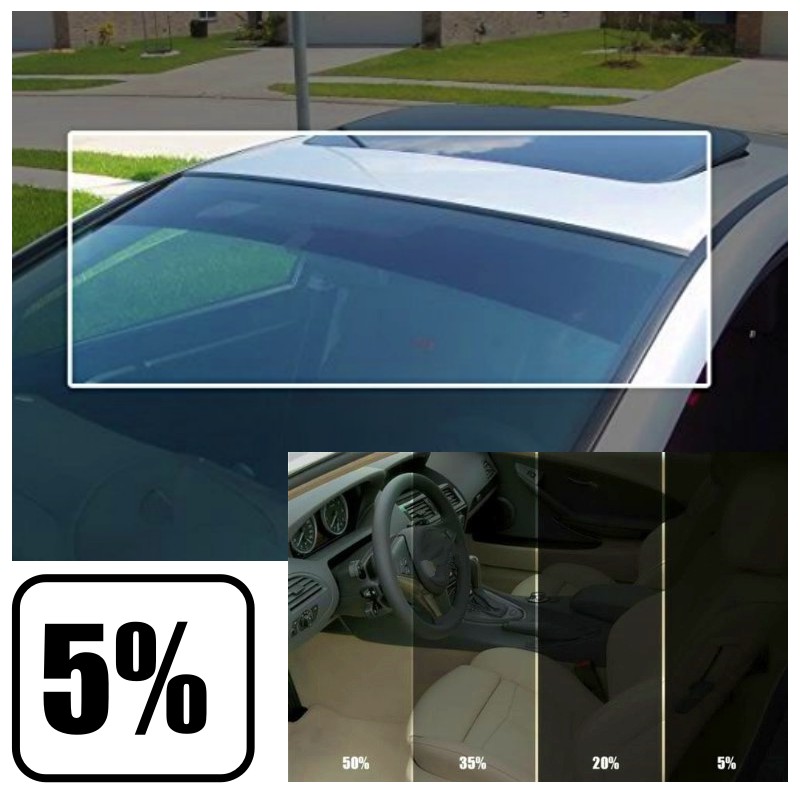 Window Tint Comparison: 35% vs 30% vs 25% 