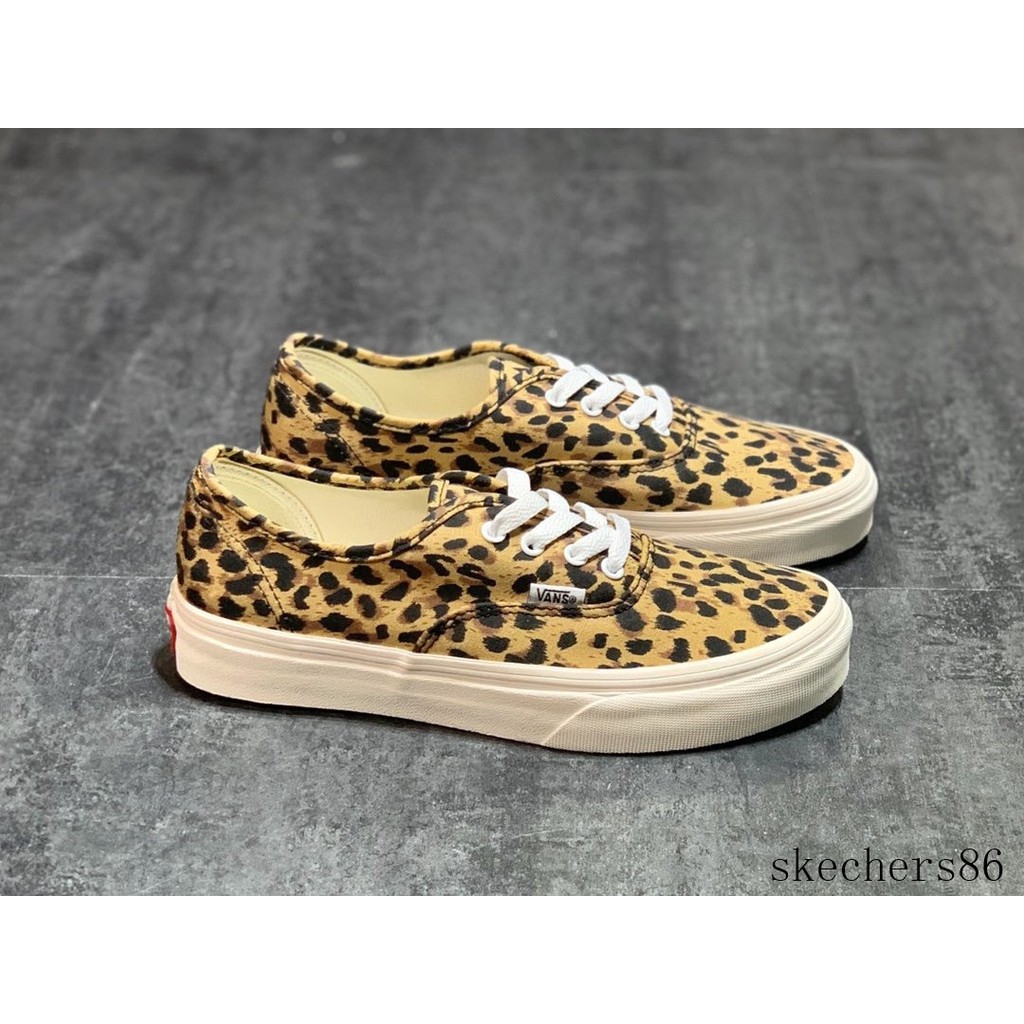 vans authentic leopard