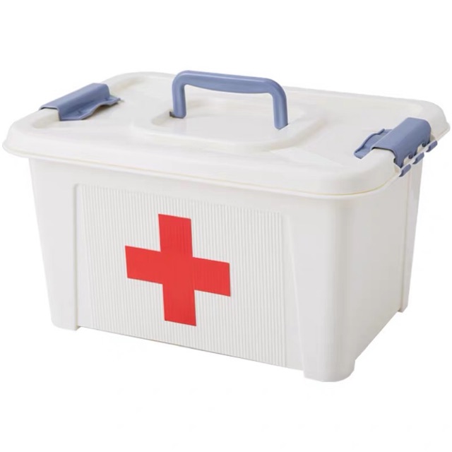 First aid kit box （empty box) Shopee Malaysia