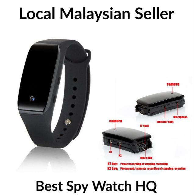 spy camera watch 1080p