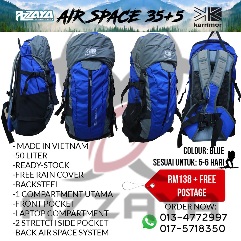 karrimor backpack malaysia