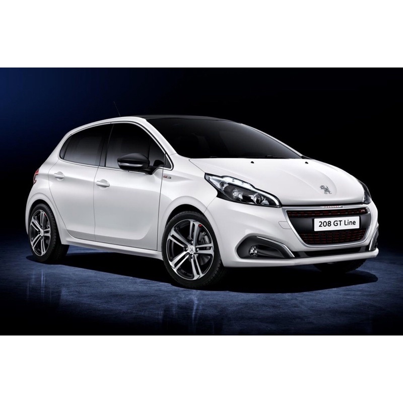 Peugeot 208 GT Line OEM Fog Lamp 3 Line Style LED,2 Tone Fish Eye LED